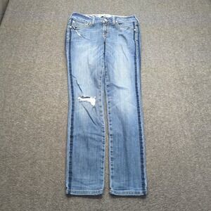 Ariat Jeans Womens 28 Blue Holly Skinny Stressed Distressed Western